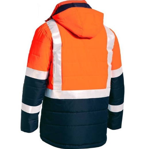 Picture of Bisley, Taped Hi Vis Puffer Jacket